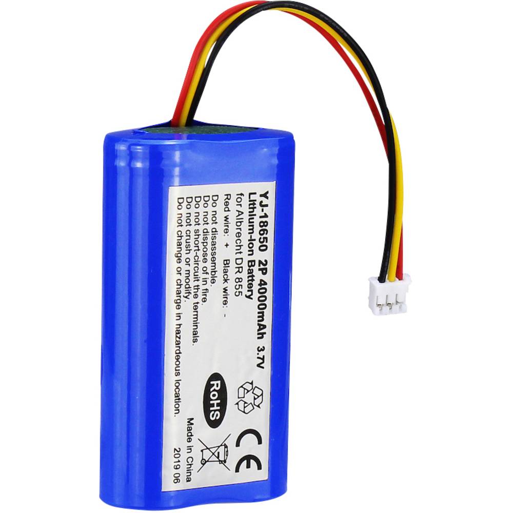 Albrecht battery pack for DR855-DR860 batterij