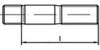 TOOLCRAFT TO-6861333 Stiftschrauben M16 35 mm DIN 939 Stahl 25 St.