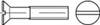 TOOLCRAFT TO-6862623 Senkschrauben M2 4 mm Schlitz DIN 963 Edelstahl V4A A4 200 St.
