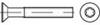TOOLCRAFT TO-6863388 Senkschrauben M1.6 3 mm Innensechsrund DIN 965 Edelstahl V2A A2 1000 St.