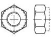 TOOLCRAFT TO-6864666 Sechskantmuttern M3 DIN 985 Edelstahl V2A A2 100 St.