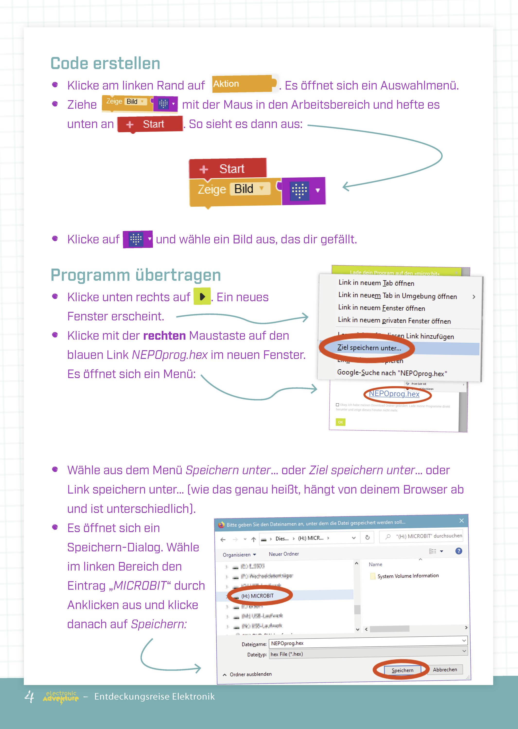 Electronic Adventure "Die Reise mit dem micro:bit" V1-4