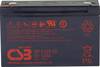 CSB Battery GP 6120 Standby USV GP6120F2 Bleiakku 6 V 12 Ah Blei-Vlies (AGM) (B x H x T) 151 x 101 x 50 mm Flachstecker 4.8 mm, Flachstecker 6.35 mm Wartungsfrei, Geringe Selbstentladung