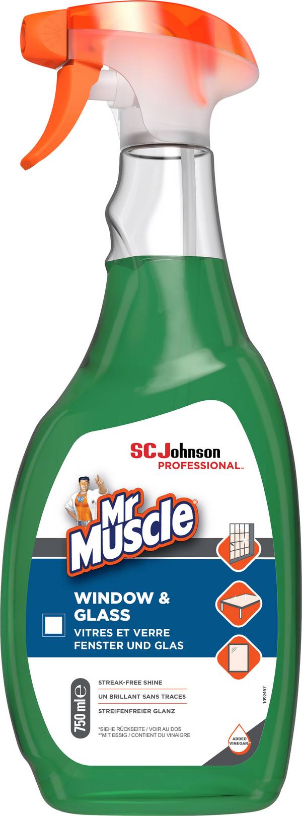 SC Johnson Professional Fenster- und Glasreiniger Mr Muscle® 316533 750 ml