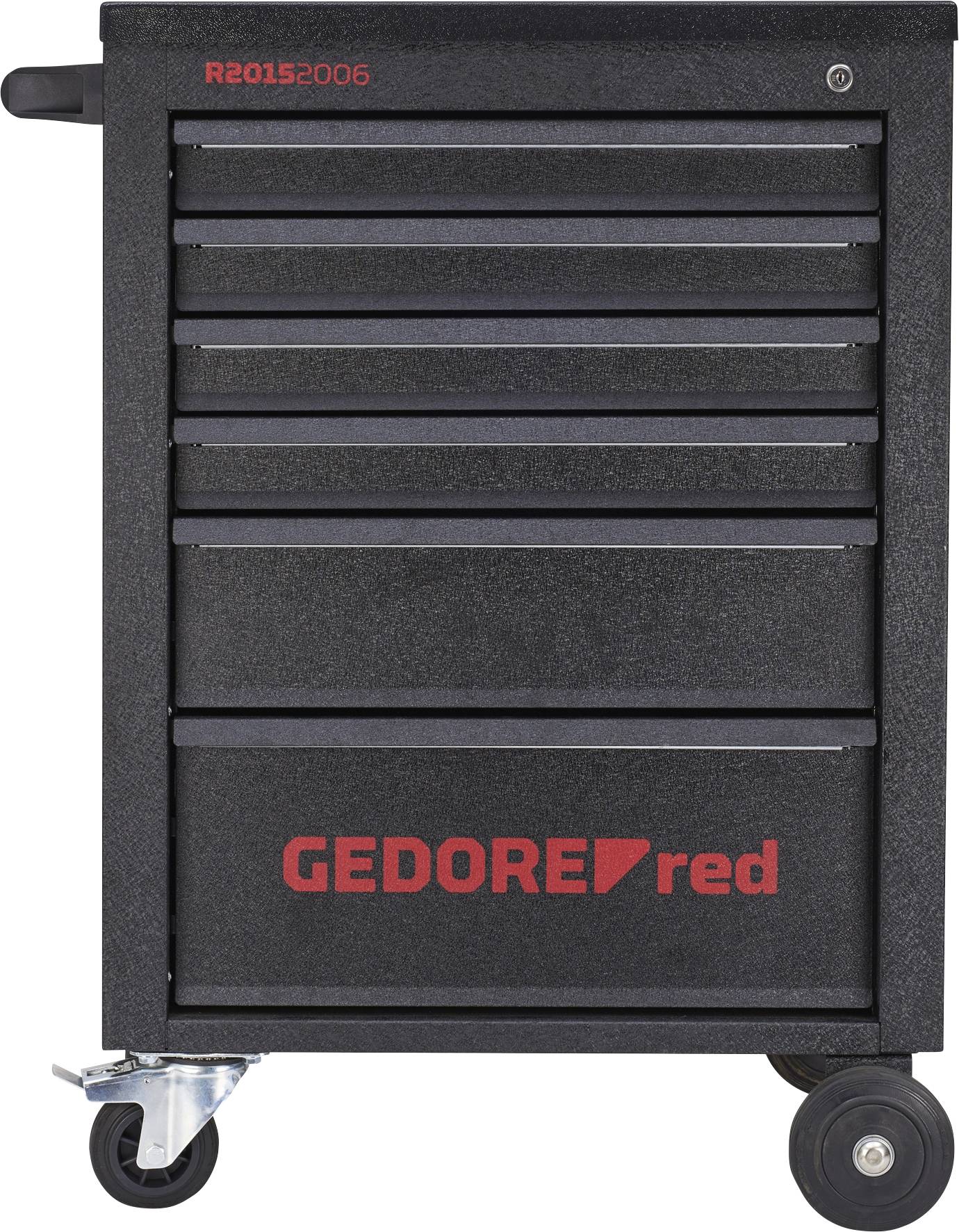 GEDORE RED 3300012 Werkzeugwagen Stahlblech Herstellerfarbe:Schwarz