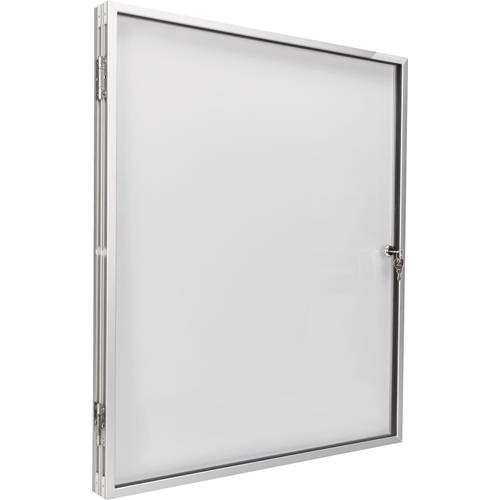 magnetoplan Schaukasten 1215100 Verwendung für Papierformat: 6 x DIN A4 Innenbereich 1215100 Aluminium Weiß 1 St.