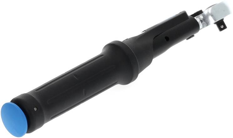 Drehmoment-Drehgriffsatz mit schwarzem Griff und blauem Ende, zur präzisen Steuerung in mechanischen Anwendungen.