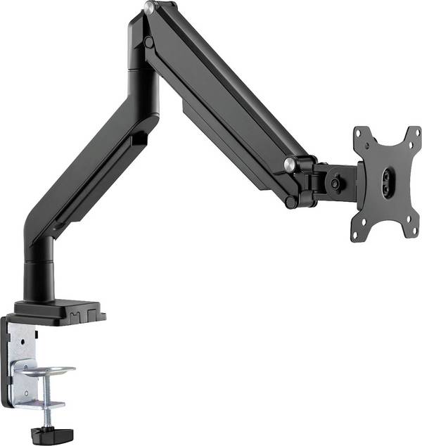 Digitus DA-90394  Monitor-Tischhalterung 1 Display(s) 38,1 cm (15") - 81,3 cm (32") Schwarz Drehbar, Höhenverstellbar, Neigbar, Rotierbar, Schwenkbar
