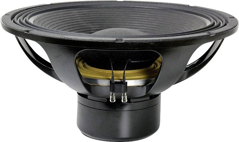 Lautsprecher-Chassis mit sichtbarer Schwingspule aus Kupfer