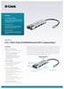 D-Link USB-C® Dockingstation DUB-M520 Passend für Marke Dockingstations: Universal