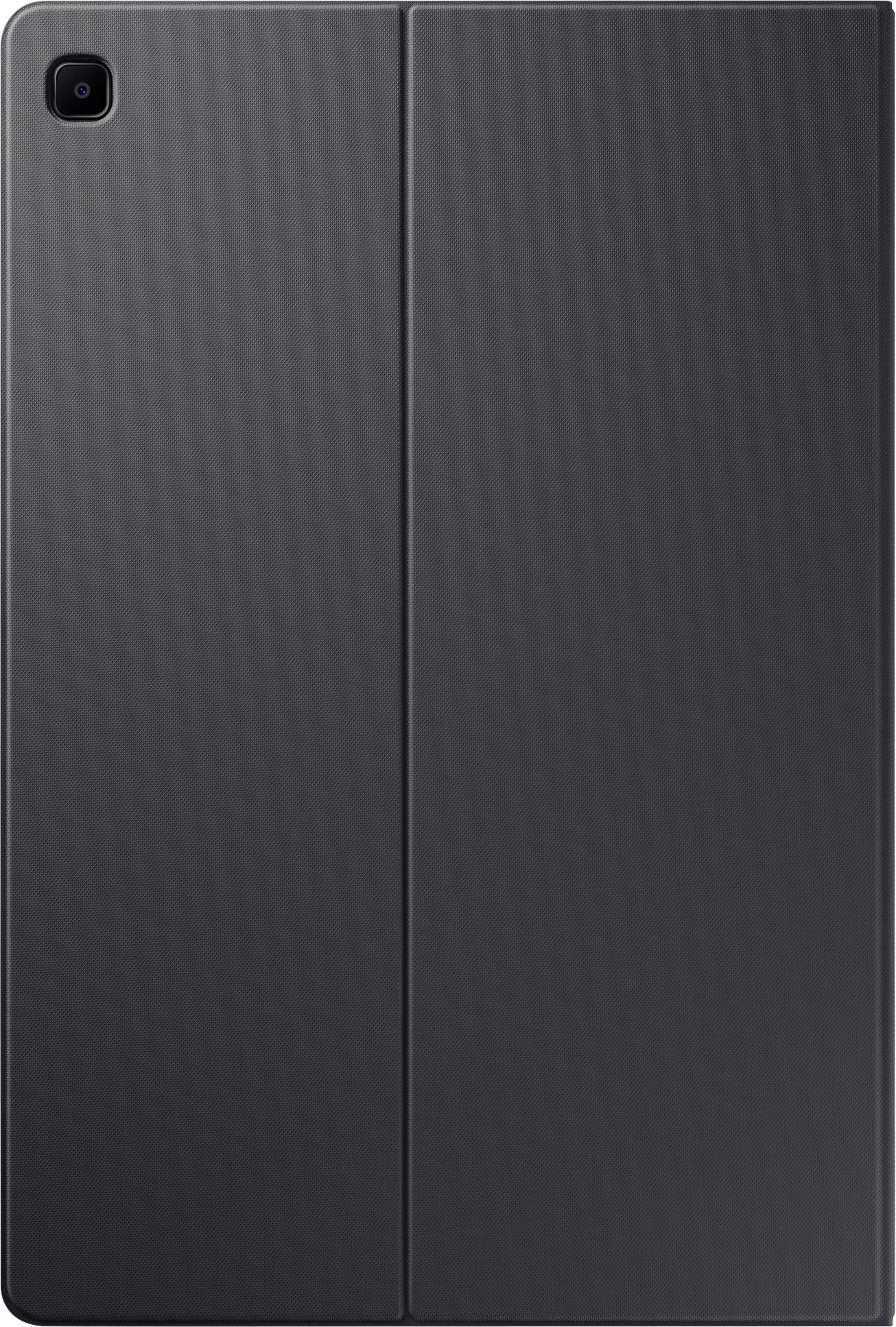 Schwarzes Tablet mit Kamera in der oberen linken Ecke, geschlossen.