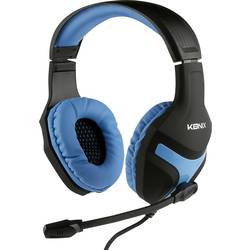 Image of Konix Nemesis Headset Gaming Headset 3.5 mm Klinke schnurgebunden Over Ear Schwarz-Blau Stereo