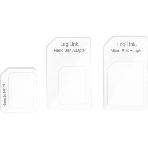 LogiLink AA0047 SIM Nadel inkl. SIM Nadel Adaptiert von: Nano SIM, Micro SIM Adaptiert auf: Standard SIM, Micro SIM, Nan...