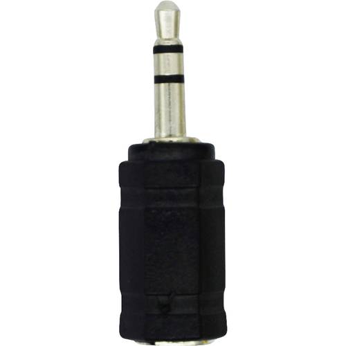 Thumbnail - LogiLink Stereo Headset Adapter - 3,5 mm Klinke auf 2,5 mm Buchse, schwarz