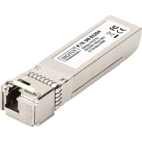 Thumbnail - Digitus DN-81204 DN-81204 SFP+ Transceiver-Modul 10 GBit/s 10 km Modultyp LC