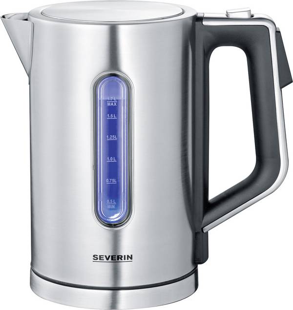 Severin 3418 Wasserkocher  Edelstahl (gebürstet) Fassungsvermögen: 1.7 l