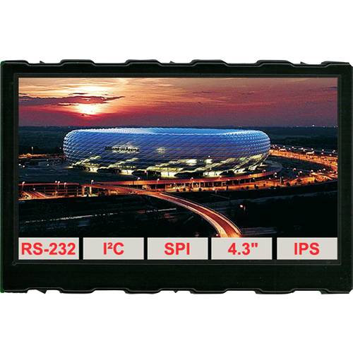 Thumbnail - DISPLAY VISIONS LCD-Display (B x H x T) 106.8 x 71 x 10.4 mm