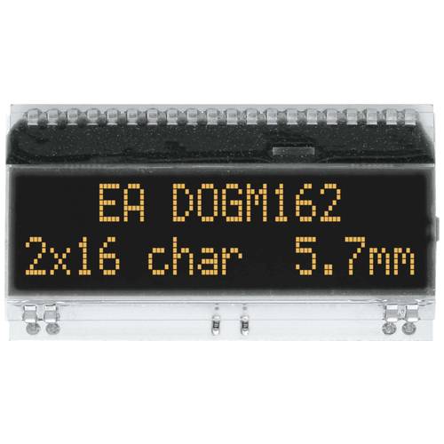 Thumbnail - DISPLAY VISIONS 7-Segment-Anzeige 5.57 mm 3.3 V, 5 V Ziffernanzahl: 2 EADOGM162S-A