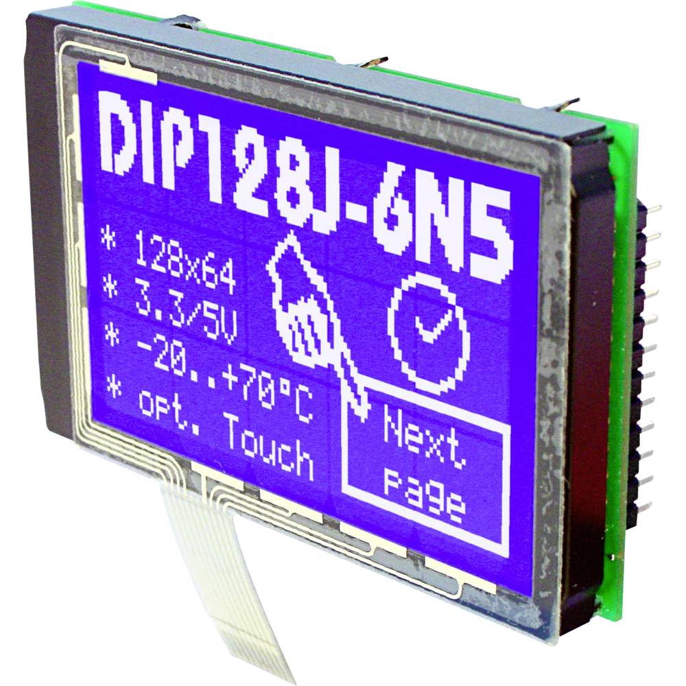 DISPLAY VISIONS LC-display (b x h x d) 75 x 45.8 x 10.8 mm