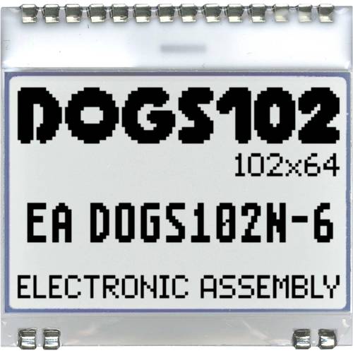 Thumbnail - DISPLAY VISIONS LCD-Display (B x H x T) 39 x 41 x 2 mm