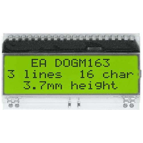 Thumbnail - DISPLAY VISIONS 7-Segment-Anzeige Gelb-Grün 3.65 mm 3.3 V, 5 V Ziffernanzahl: 3