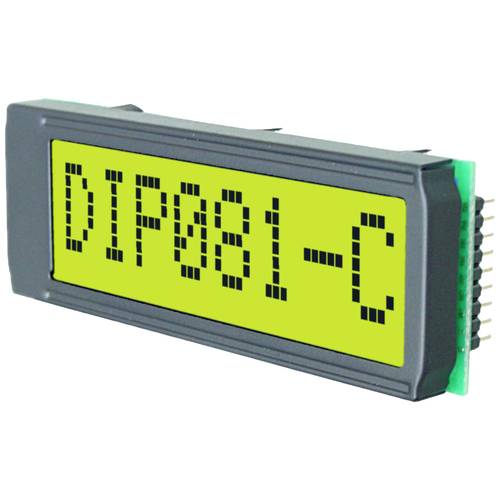 Thumbnail - DISPLAY VISIONS 7-Segment-Anzeige Gelb 11.48 mm 3.3 V, 5 V Ziffernanzahl: 1 EADIP081-CHNLED