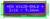 Ein blaues LCD-Display mit weißer Schrift zeigt die Modellnummer 'EA W162B-BNLW' und Spezifikationen '2x16 / 9.66mm'.
