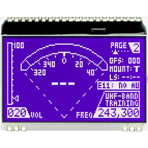 Thumbnail - DISPLAY VISIONS LCD-Display (B x H x T) 55 x 46 x 2 mm