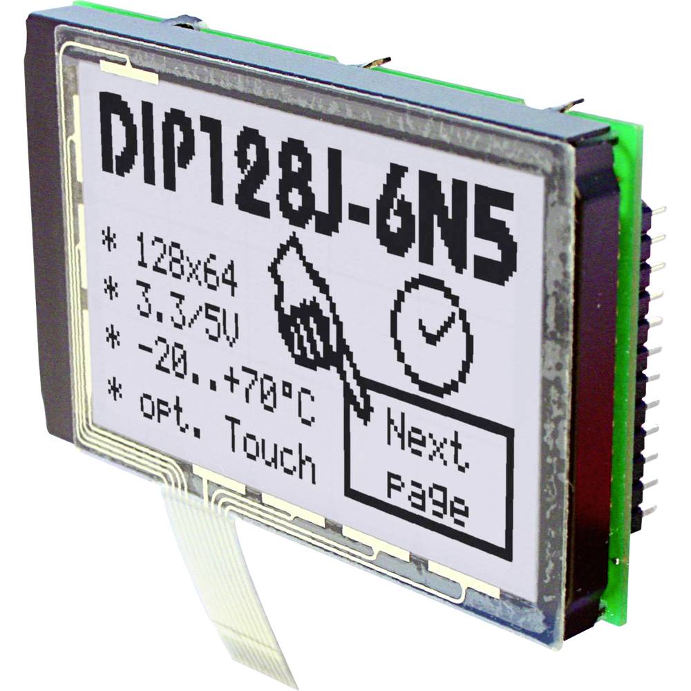 DISPLAY VISIONS LC-display (b x h x d) 75 x 45.8 x 10.8 mm