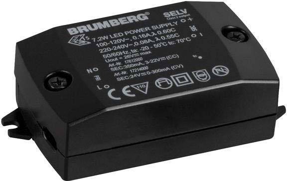 Brumberg 17662010 LED-Konverter 7 W 350 mA 22 V nicht dimmbar