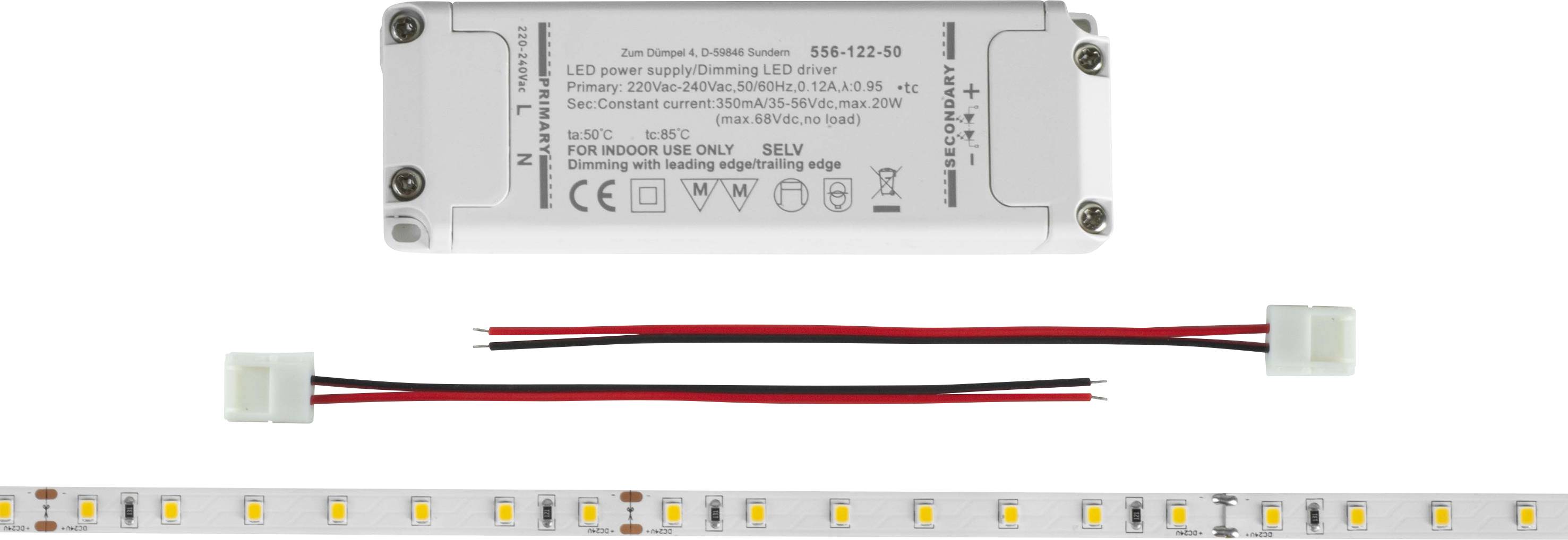 Brumberg 15291003 15291003 LED-Streifen-Set EEK: E (A - G) 230 V 5 m Warmweiß 1 St.