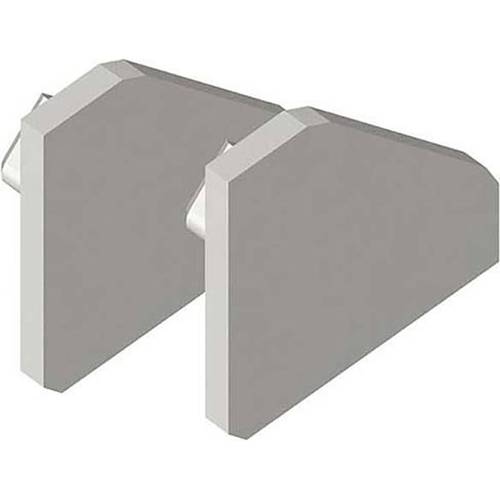 Brumberg 53085260 Brumberg Leuchten Endkappen-Set Kunststoff (B x H) 18 mm x 18 mm 1 St.