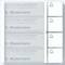 Ein Briefkasten mit vier Namensschildern, alle mit 'K. Mustermann' beschriftet. Rechts davon sind vier Klingelknöpfe.