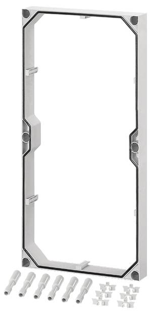 Hensel FP ZR 30 Aufsetzrahmen Kunststoff Grau (B x H) 270 mm x 540 mm 1 St.