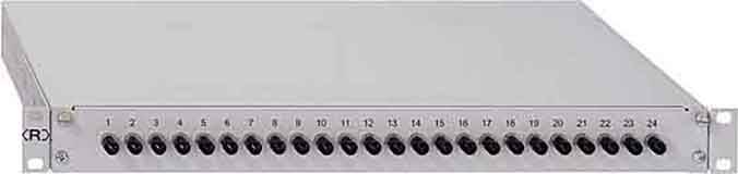 Rutenbeck 12xST OM4 LWL-Spleißbox ST 1 HE