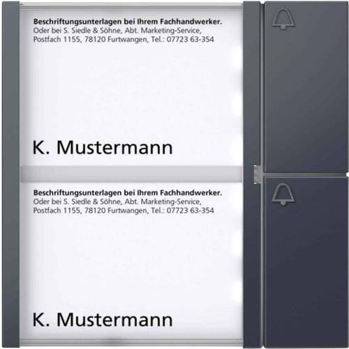 Siedle 210004998-00 Türsprechanlagen-Zubehör Funktionsmodul Anthrazit