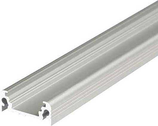 Aluminiumprofil in U-Form, genutzt zur Montage von LED-Lichtleisten.