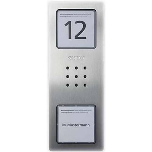 Siedle CA 850-1 E Türsprechanlage Kabelgebunden Abdeckung, Infofeld Edelstahl