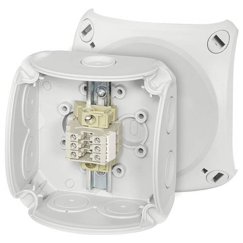 Hensel RK 0203 T Installationsverteiler 93 x 93 x 62 Grau 1 St.