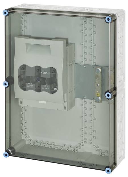 Hensel 20001418 NH-Sicherungshalter Sicherungsgröße = 2 3polig 400 A 800 V