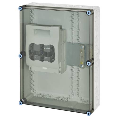 Hensel 20001418 NH-Sicherungshalter Sicherungsgröße = 2 3polig 400 A 800 V