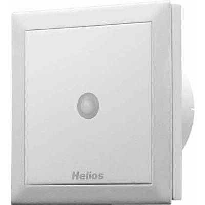 Ein weißer Lichtschalter mit einem integrierten Bewegungssensor der Marke 'Helios'.