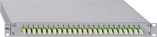 Rutenbeck 24xLC-D OM4 vio LWL-Spleißbox LC Bestückt 1 HE