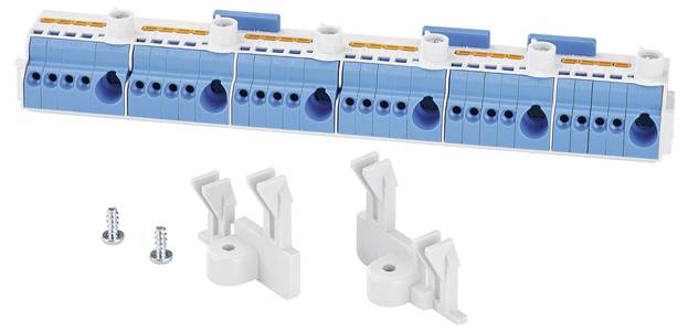 Hensel 61001158 N-Trennklemme Schrauben, Steckanschluss Blau 1 St.