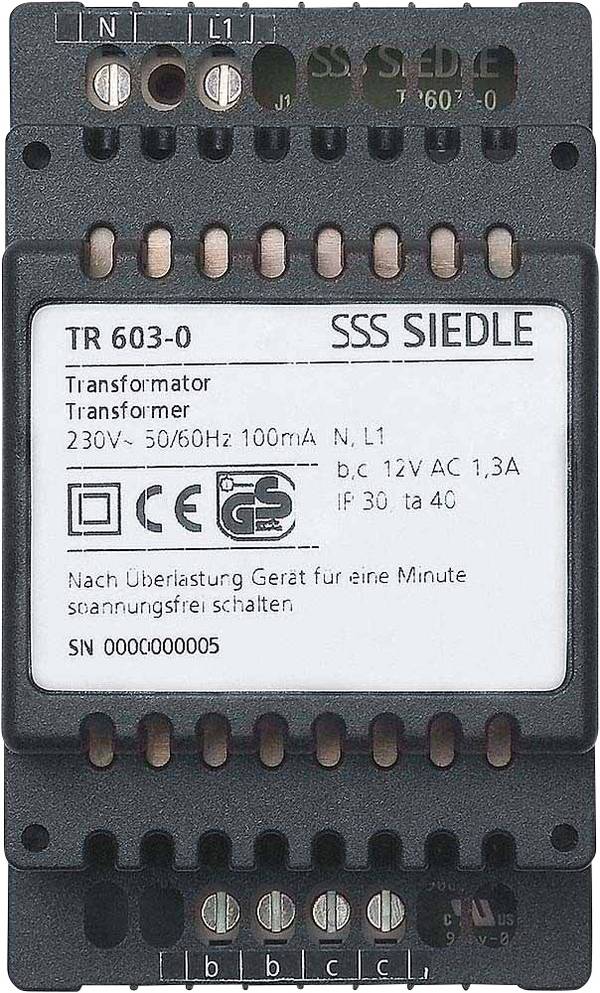Siedle 200035160-00 Türsprechanlagen-Zubehör  Netzteil  Mehrfarbig