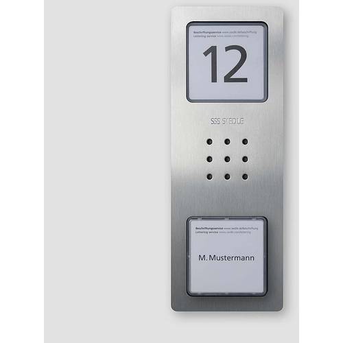 Siedle 210008748-00 Gegensprechanlage Silber