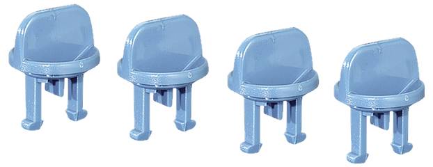 Hensel Mi SN 4 (VE4) Zusatzkit Kunststoff Blau 1 St.