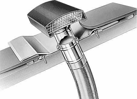 Helios Ventilatoren DDF 250 Dachdurchführung