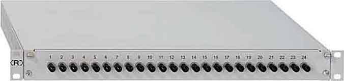 Rutenbeck 24xST OM4 LWL-Spleißbox ST 1 HE