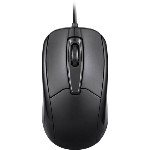 Thumbnail - Perixx PERIMICE-209 P Black Maus Kabelgebunden Optisch Schwarz 3 Tasten 1000 dpi